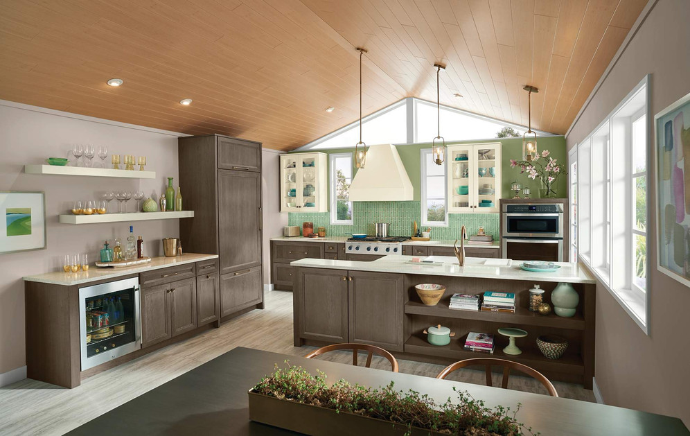 KraftMaid Contemporary Cool Kitchen